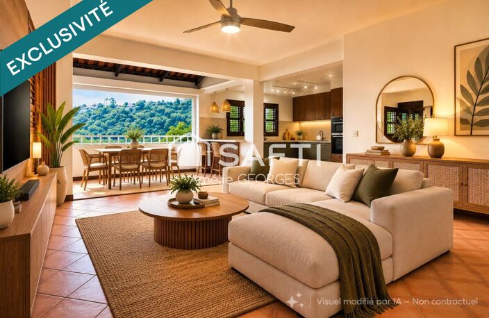 Appartement T3 avec piscine - Vue mer et montagne  Schoelcher — photo 2