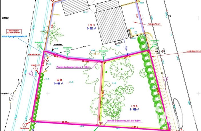 Vente Terrain à bâtir 468 m&sup2; — photo 2