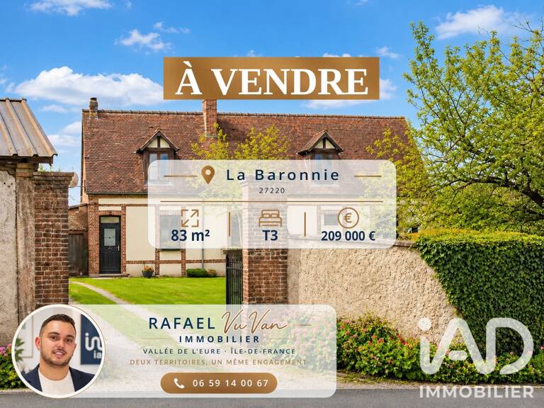 Vente Maison de campagne 3 pièces — photo 1