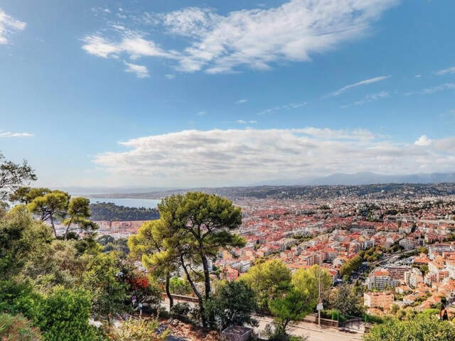 NICE Mont Boron / Col Villefranche : Appartement 3 Pieces 81m2 Terrasse Vue Panoramique Cave Standing option P — photo du bien