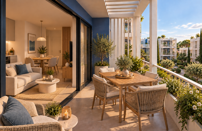 APPARTEMENT T2 DE 40m² / DEJA LIVRE / EN ETAGE PROCHE DU PORT ET DE LA PLAGE — photo 2
