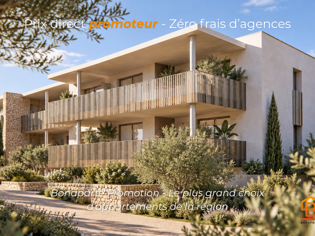 - CLARENSAC – T2 NEUF AVEC TERRASSE DE 18 M² – RÉSIDENCE INTIMISTE DE STANDING — photo du bien