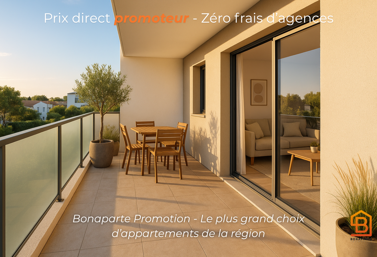 TRES GRAND T4 92M² AVEC DOUBLE TERRASSES   — photo 1