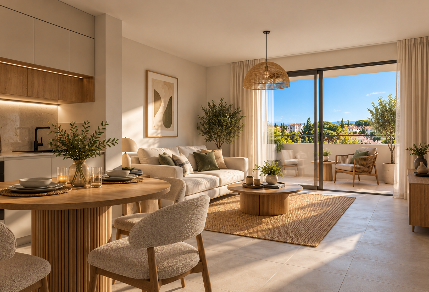PERPIGNAN SAINT-ASSISCLE – T2 DERNIER ÉTAGE AVEC GRANDE TERRASSE – PRIX REMISÉ — photo 1