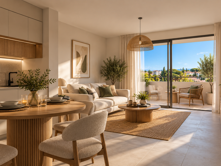 PERPIGNAN SAINT-ASSISCLE – T2 DERNIER ÉTAGE AVEC GRANDE TERRASSE – PRIX REMISÉ — photo 1