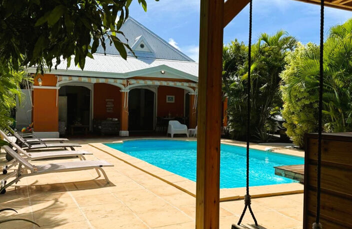 SAINT-FRANÇOIS   VILLA DE CHARME AVEC PISCINE, JACUZZI ET EX — photo 5