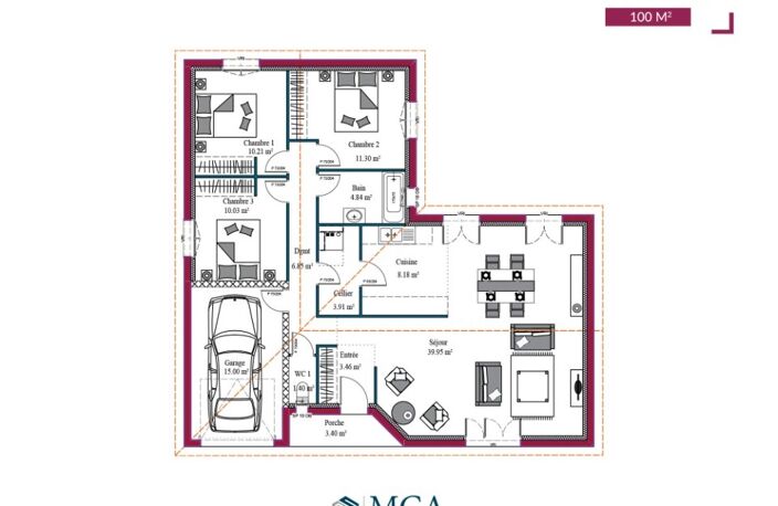 Maison à construire à Soulignac (33760) — photo 4