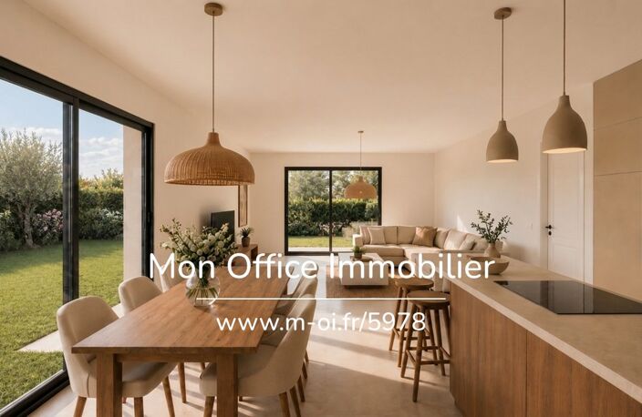 Référence : 5978-CDI - Maison neuve de plain-pied avec jardin au pied du village de Cabriès — photo 2