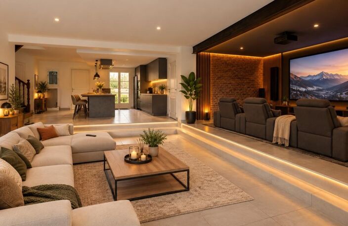 PONTOISE – 174 M² HABITABLES ET 70 M² DE COMBLES : IMAGINEZ LA SUITE ! — photo 3