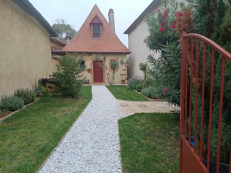 Charmante Béarnaise en pierre avec jardin – À finir de rénover — photo 1