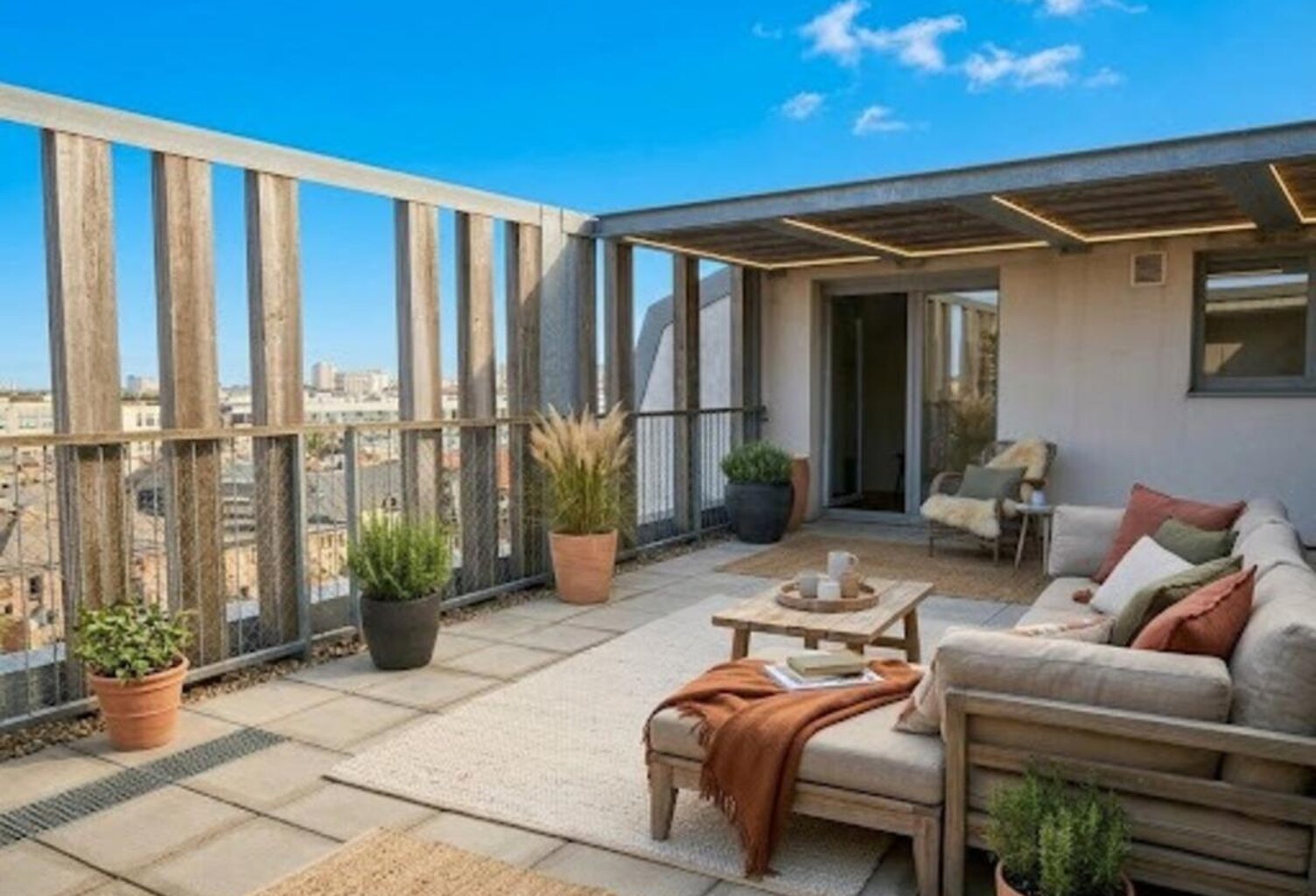 Exclusivité! Quartier Chartrons Appartement à vendre 3 pièces 76m2 dernier étage avec magnifique terrasse 50m2 BORDEAUX (33) — photo 1
