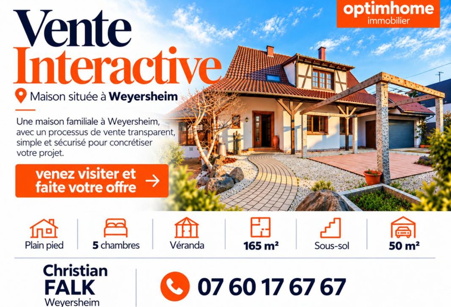 APPEL D’OFFRES INTERACTIF – Maison familiale 165 m² - 8 pièces - 5 Chambres - Grand garage — photo 1