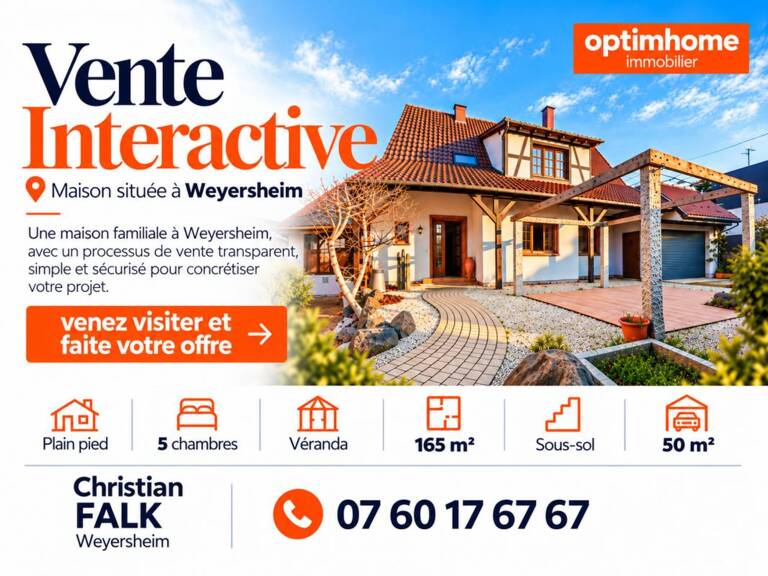 APPEL D’OFFRES INTERACTIF – Maison familiale 165 m² - 8 pièces - 5 Chambres - Grand garage — photo 1