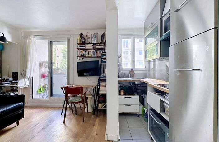 Village Jourdain (Paris 20ème) - Appartement à vendre 2 pièces avec balcon au calme — photo 3