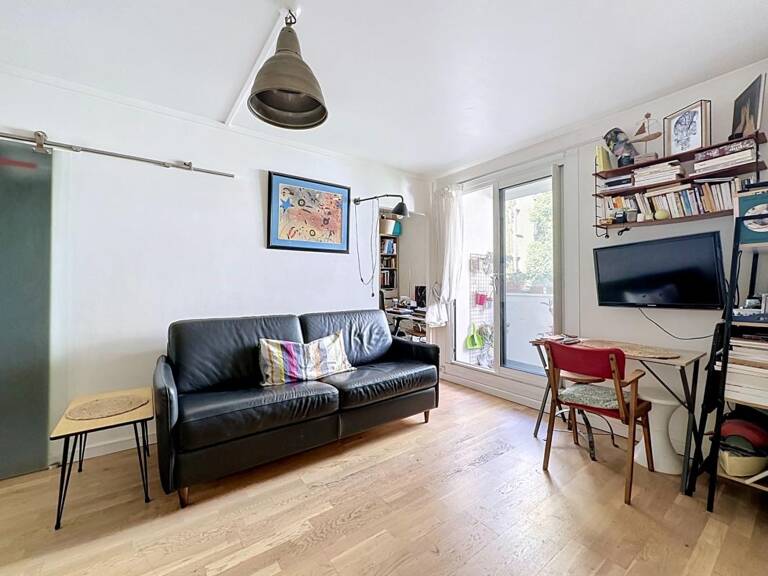 Village Jourdain (Paris 20ème) - Appartement à vendre 2 pièces avec balcon au calme — photo 1