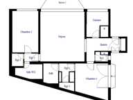 Parc Montsouris,  Appartement de 88m2 avec balcon, cave et parking — photo 4
