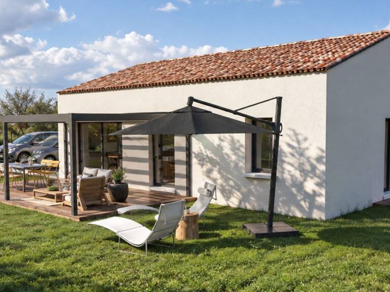 Projet de construction d'une maison 94.35 m² avec terrain à EGLISENEUVE-PRES-BILLOM (63) — photo 1