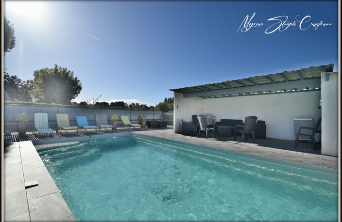 Maison Landaise à vendre 6 pièces de 155 m² MAGESCQ (40) avec piscine  et photovoltaïques — photo 2