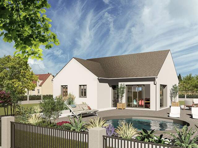 Faites construire votre maison 90.1 m² avec terrain à LA FORET-LE-ROI (91) ! — photo du bien
