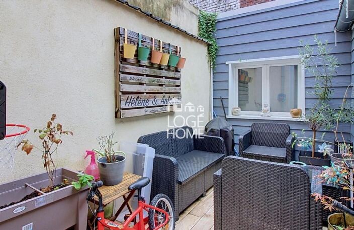 Tourcoing bordure de Mouvaux, 1930 avec 3chs et terrasse — photo 5