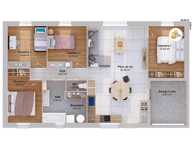 Maison 6 pièces 84 m2 — photo 3