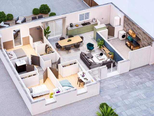 Maison 5 pièces 93 m2 — photo du bien