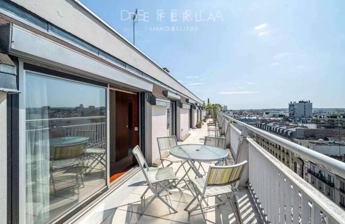 Paris XIVe - Alésia : Bien familial 190 m² terrasse & vue Tour Eiffel — photo 2