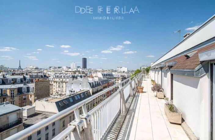 Paris XIVe - Alésia : Bien familial 190 m² terrasse & vue Tour Eiffel — photo 4