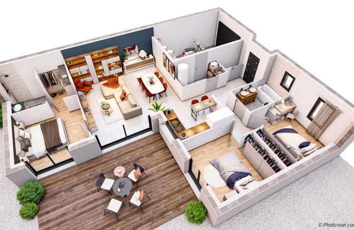 Maison 5 pièces 91 m2 — photo 2