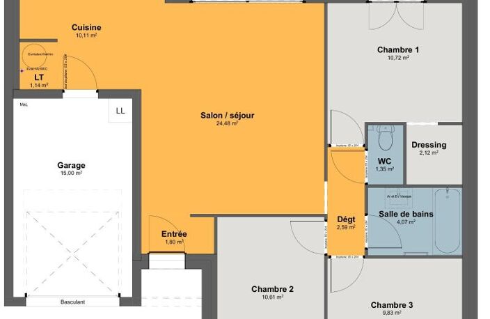 Maison 5 pièces 79 m2 — photo 3
