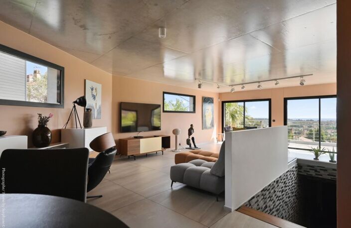 SOMPTUEUSE VILLA CALIFORNIENNE AVEC ROOFTOP ET VUE MER ! — photo 4