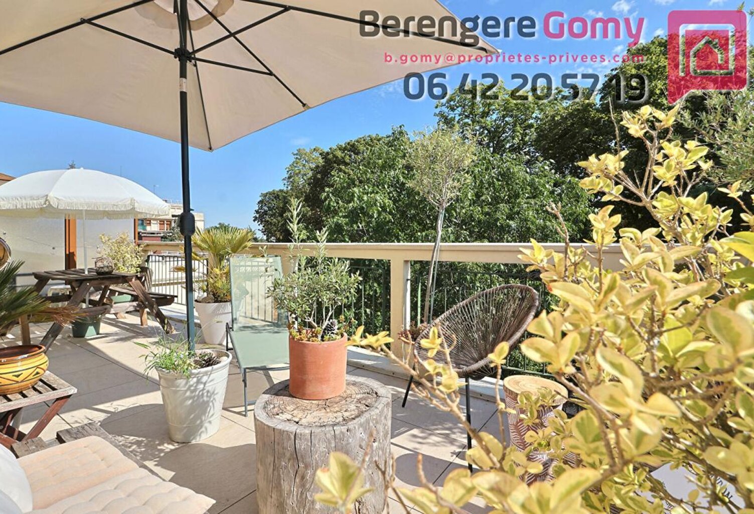 Appartement 5 pièces de 101m² au dernier étage avec grande terrasse — photo 1
