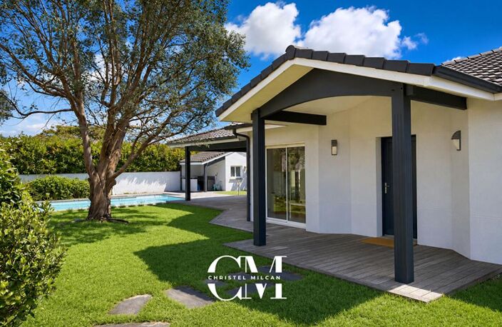 Maison contemporaine de plain-pied avec piscine 180 m2 Bruges Grand Darnal — photo 2