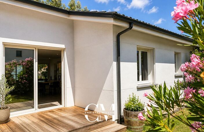 Maison contemporaine de plain-pied avec piscine 180 m2 Bruges Grand Darnal — photo 5