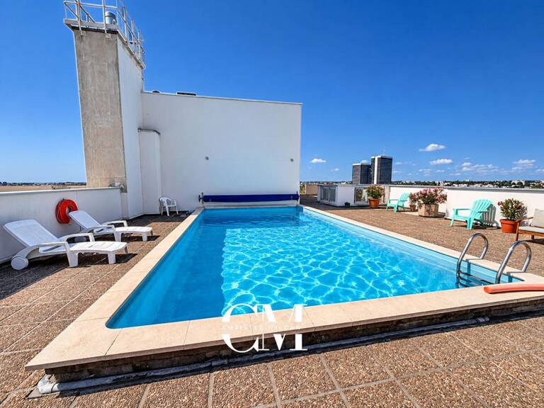 Appartement Bordeaux Croix-blanche 2 pièces 45 m2, balcon, parking, cave, piscine — photo 1