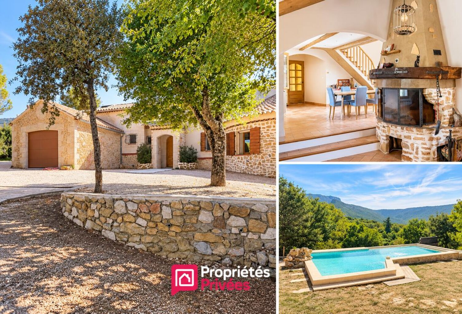 Maison de caractère avec piscine à débordement, vue exceptionnelle et calme absolu — photo 1