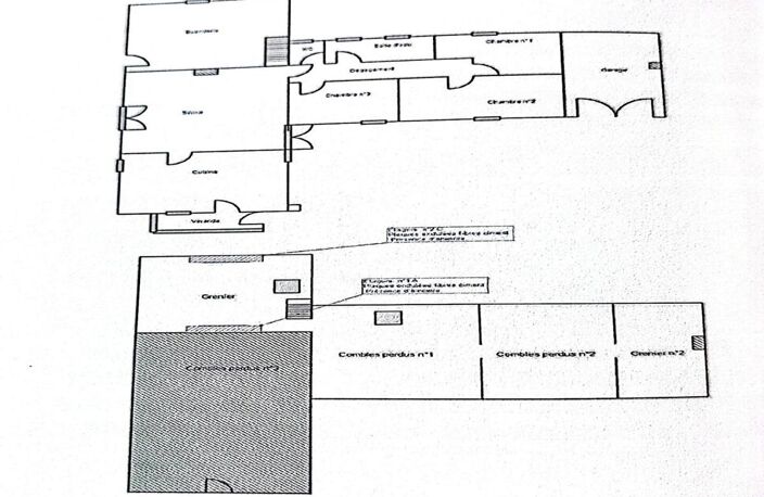 Exclusivité VENTE AUX ENCHÈRES MIZAPRI! Côtes d'Armor 22150 Hénon. Maison de plain-pied, 3 chambres, garages, terrain constructible et divisible — photo 5