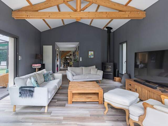Maison Gorges 5 P . 3 Chs . Bureau . Garage . 135.89 M² . T 667 M² . Terrasses . Préau . Abri — photo du bien