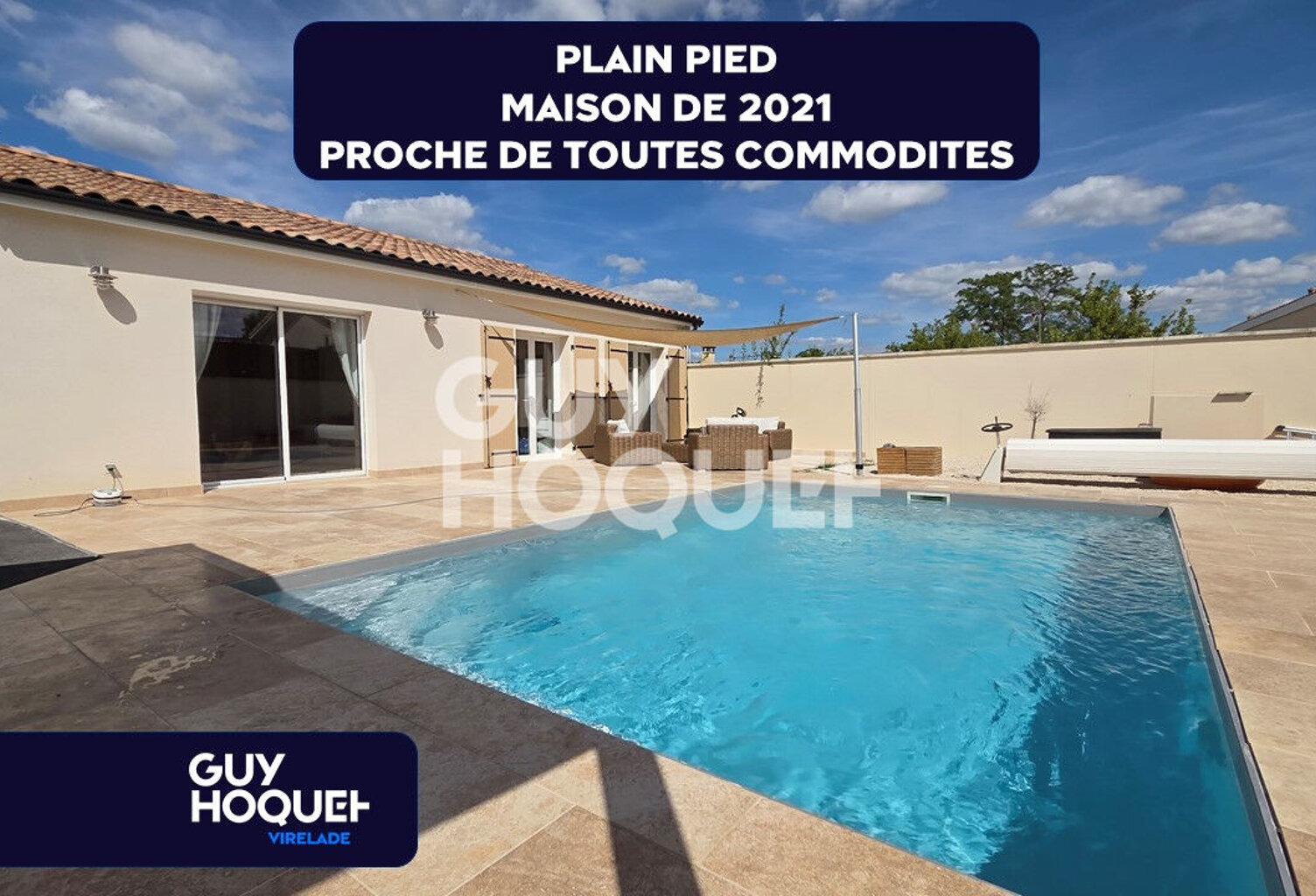 Maison de 2021, 3 chambres, piscine — photo 1