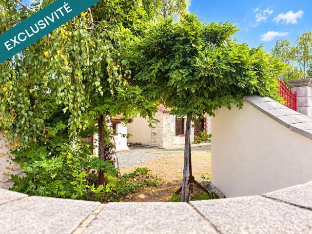 PROPRIETE D EXEPTION AVEC MOULIN A EAU, MAISON, BOURRINE ET GRANGE AVEC 6 HECTARES — photo du bien