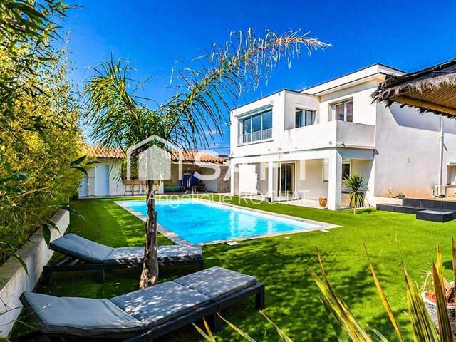 Nouveauté sur Autignac  Grande maison individuelle de 169 m² avec jardin, garage et 4 chambres — photo du bien