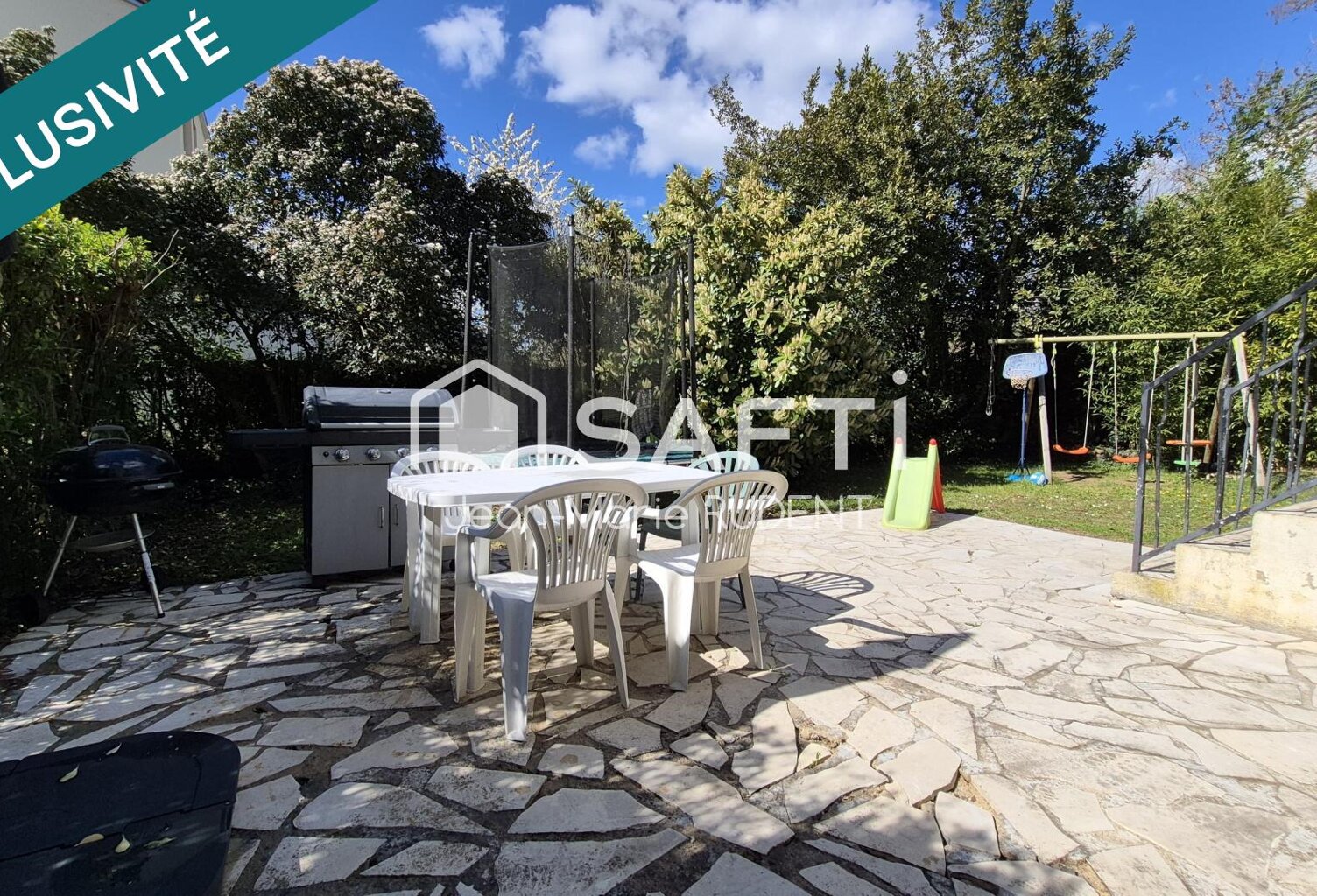 Villemoisson- Maison 4 pièces 3 chbres jardin s/s — photo 1