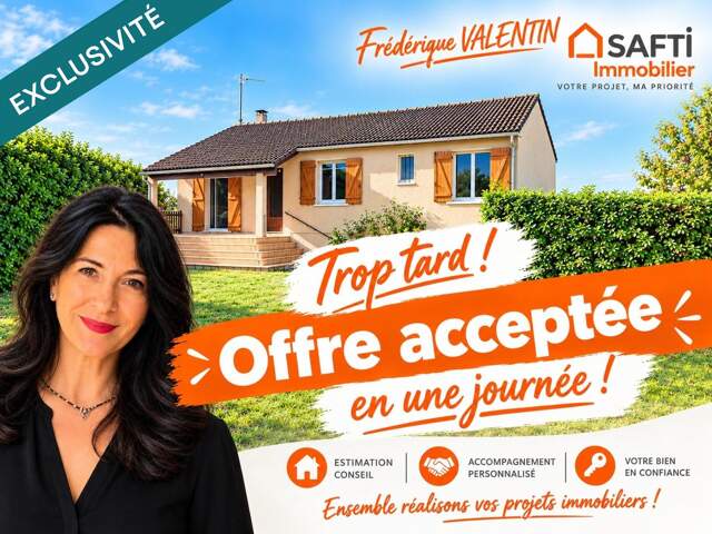 GRAGNAGUE :  MAISON DE PLAIN-PIED 96 M² T5  avec SOUS-SOL 96 M²  Parcelle 2048 m2 — photo du bien