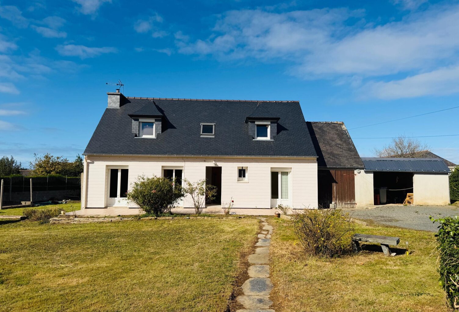 Maison 110 m² avec grand terrain constructible (division possible)  Aux portes de Lannion — photo 1