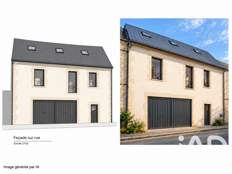 Vente Maison de ville 3 pièces — photo 1
