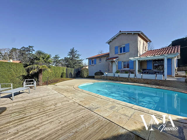 Lissieu Maison de 134 m2 avec piscine. — photo du bien