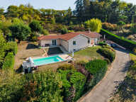 Maison 3 chambres + bureau, piscine et vue panoramique au ca — photo 4