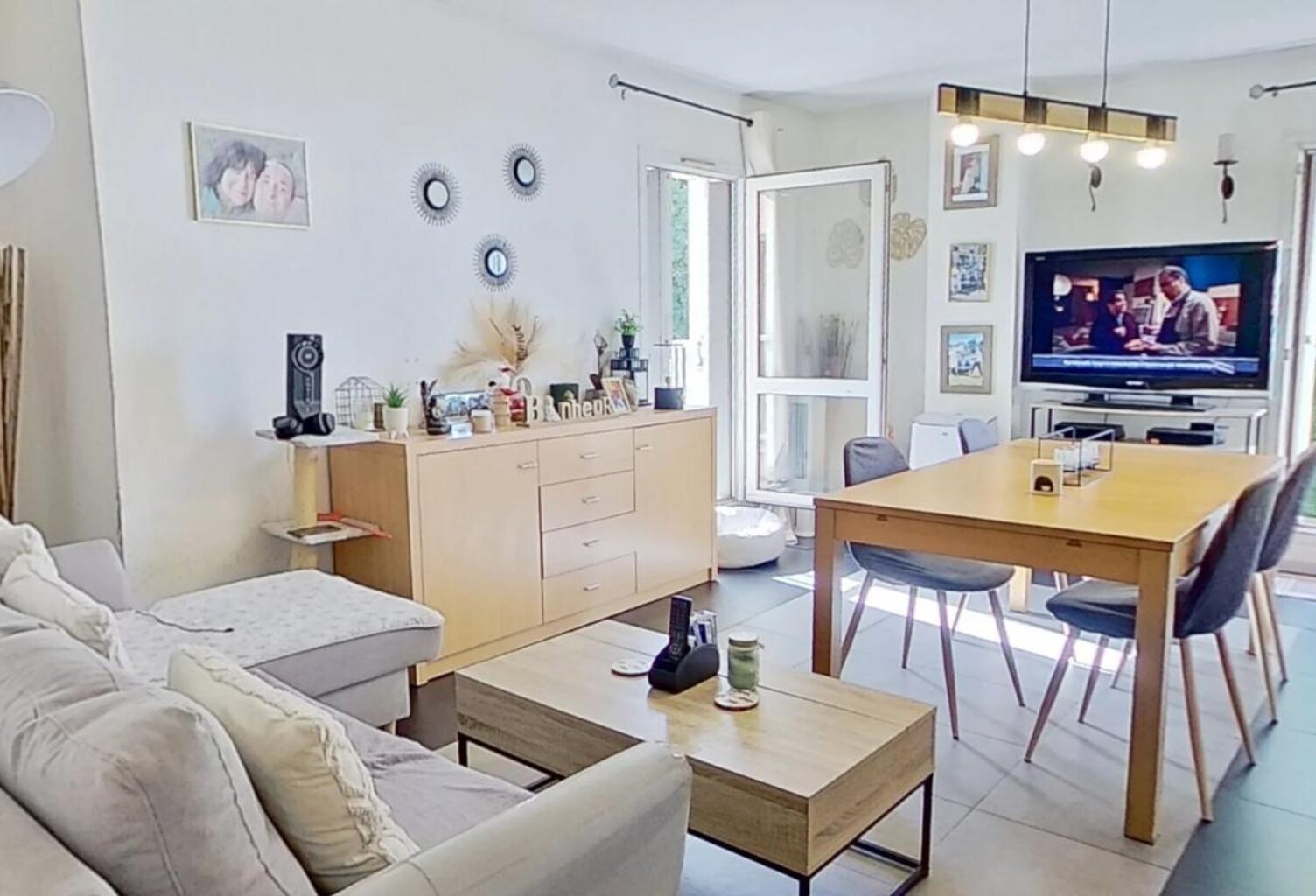 DIJON-SUD : LONGVIC, Appartement à vendre 4 pièces  82 M², 3 CHAMBRES,CAVE ET PARKING SÉCURISÉE ET CADRE DE VIE SEREIN — photo 1