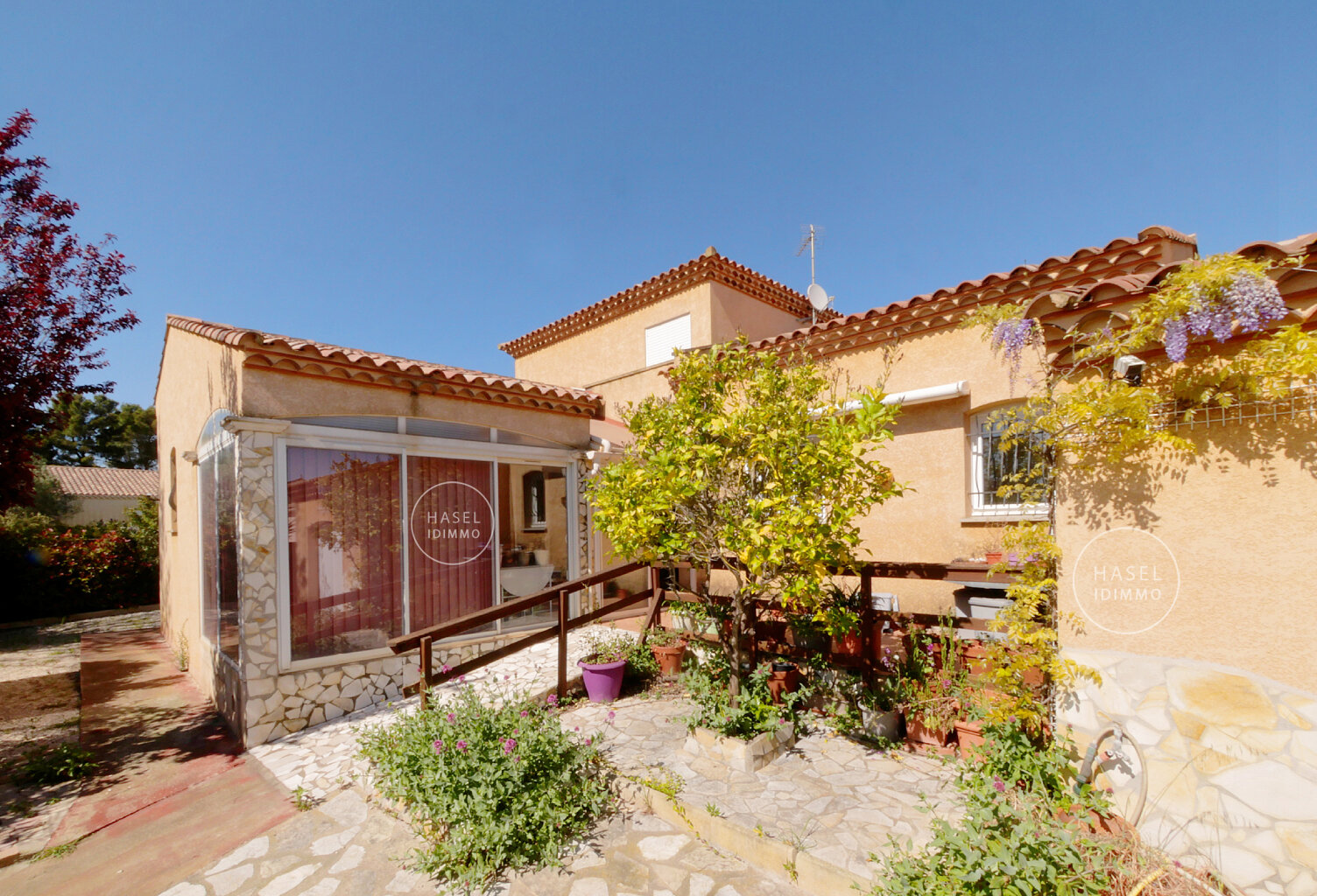 Villa languedocienne T5 de 123 m2 sur belle parcelle piscina — photo 1
