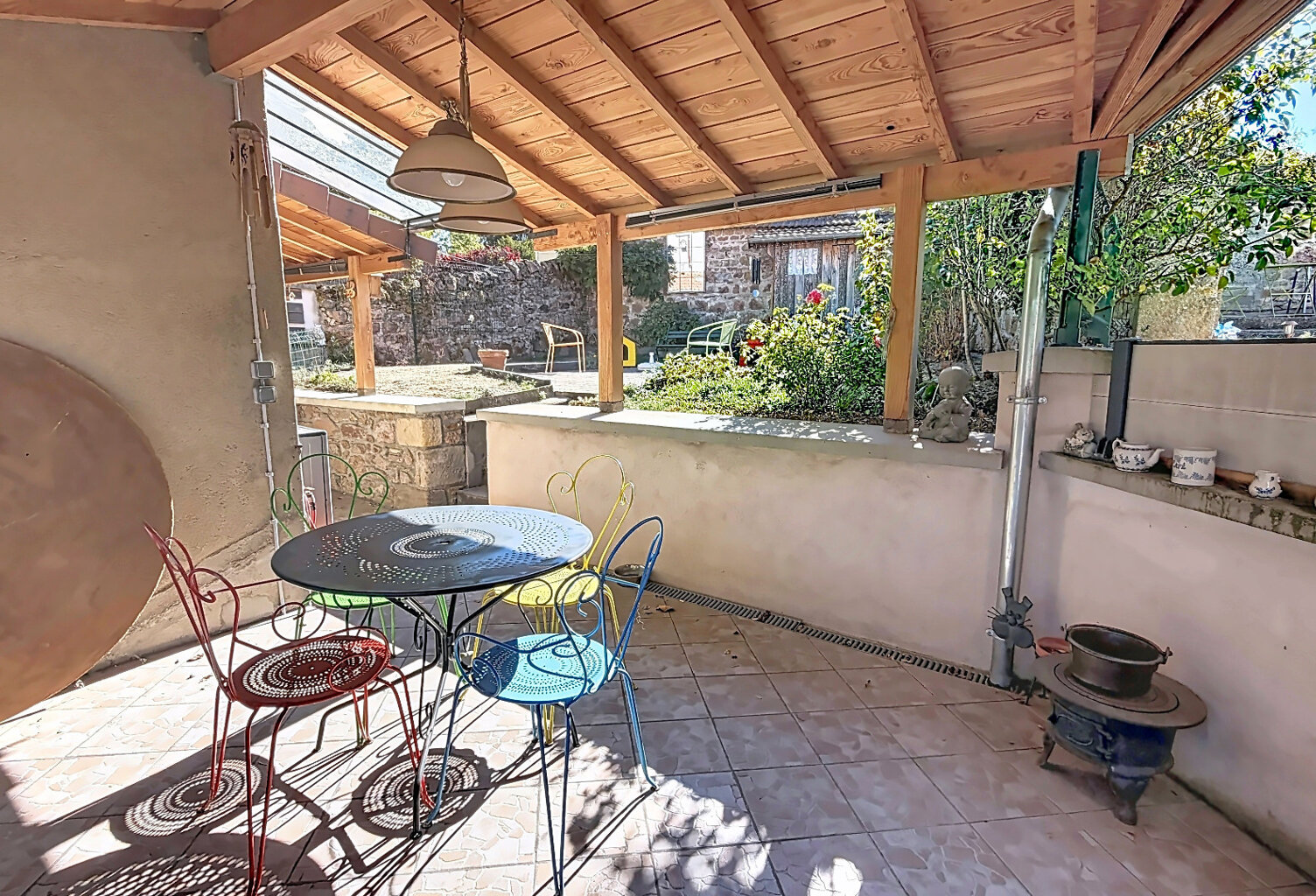 Maison à vendre 3 pièces LA CLAYETTE (71) - 70m² - 1 chambre - terrasse - jardin - terrain 146m² — photo 1